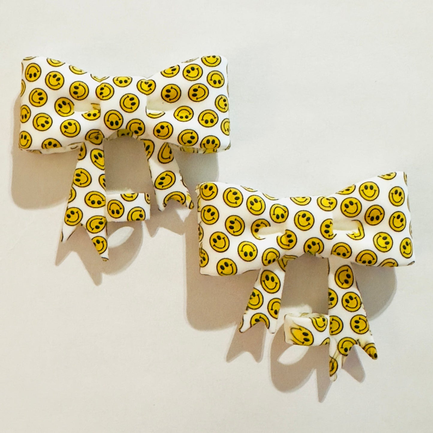 Large Silicone PRINTED Bows