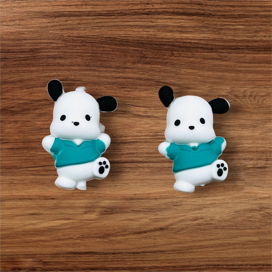 3D Happy Pup Focal Bead