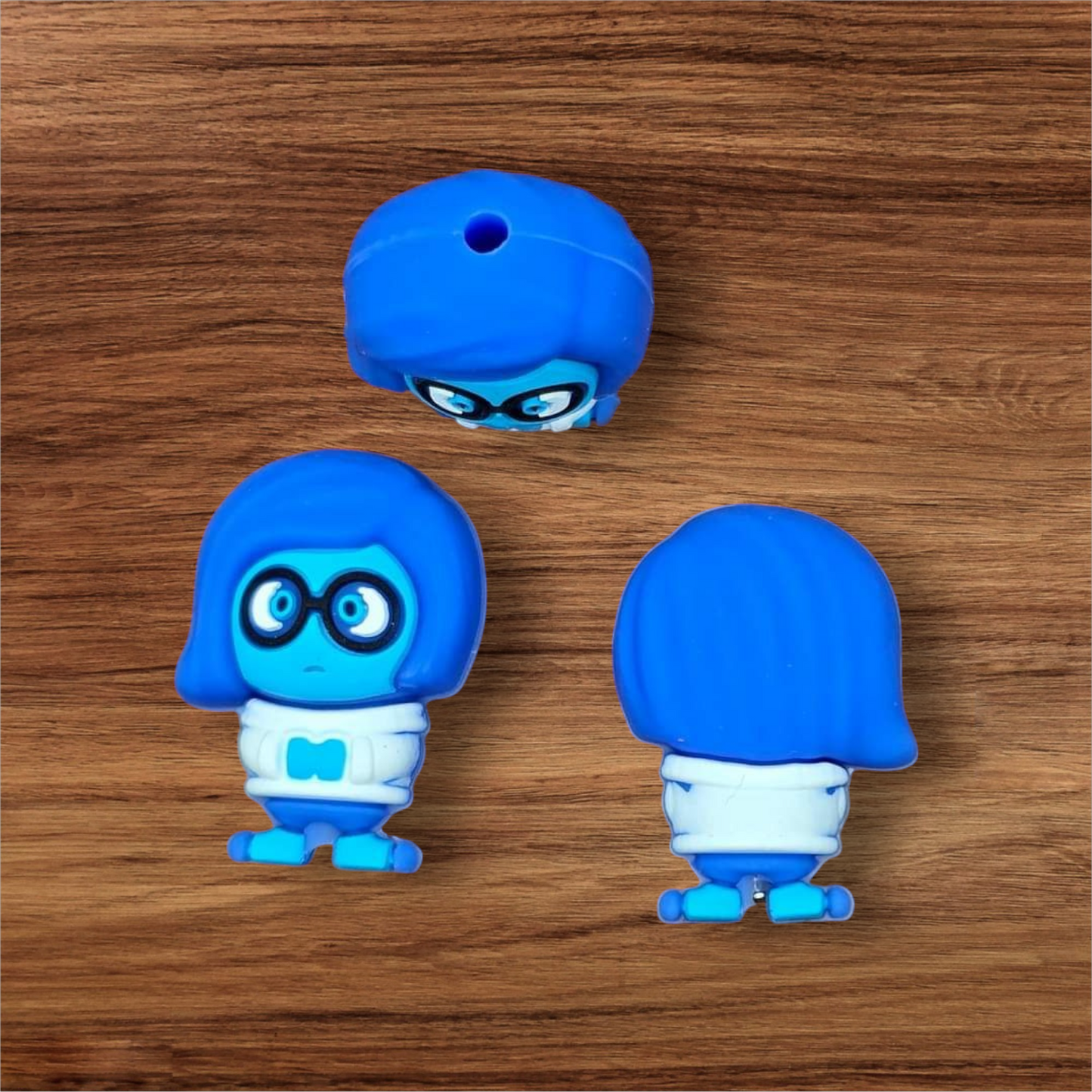 Sad Friend 3D Focal Bead