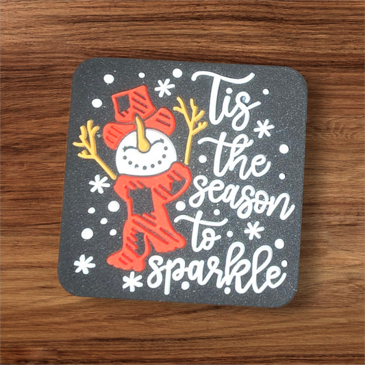 Tis The Season To Sparkle Focal Bead