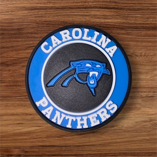 Round Football Focal Bead