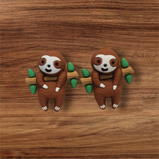 3D Sloth Focal Bead