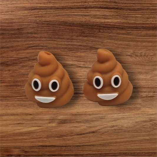 3D Poo Poo Focal Bead
