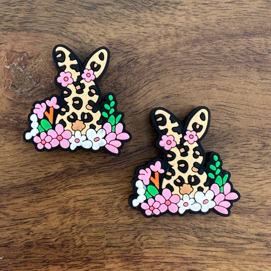 Leopard Bunny Focal Bead