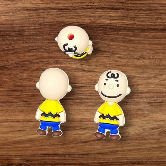 3D Friendly Boy Focal Bead